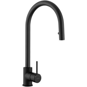 Rangemaster Leisure Sinks & Taps Pull Out Kitchen Faucet black 15.0 H x 10.0 W x 25.0 D cm