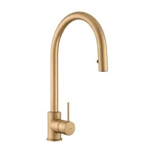 Rangemaster Leisure Sinks & Taps Pull Out Kitchen Faucet brown 15.0 H x 10.0 W x 25.0 D cm