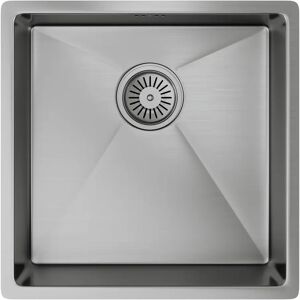 Belfry Kitchen Elite Single Bowl Kitchen Sink gray 20.0 H x 44.0 W x 44.0 D cm