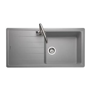 Rangemaster Elements Single Bowl Inset Kitchen Sink 420.0 H x 500.0 W x 1000.0 D cm