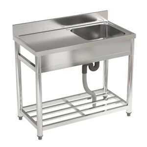 Belfry Kitchen Yoan Single Bowl Flush Mount Kitchen Sink gray 3.51 H x 3.705 W x 1.7355 D cm