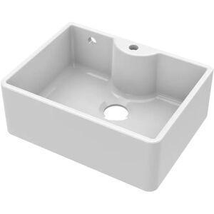 Nuie Single Bowl Belfast Kitchen Sink 25.0 H x 61.0 W x 46.0 D cm