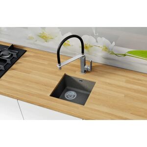 Belfry Kitchen Nesbitt Single Bowl Undermount Kitchen Sink 17.0 H x 37.0 W x 37.0 D cm