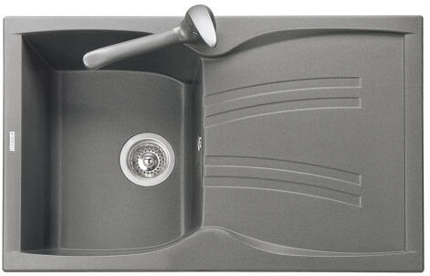 Belfry Kitchen Blanca 79cm x 50cm Kitchen Sink Belfry Kitchen Finish: Milk White  - Size: 21cm H X 98cm W X 51cm D Belfry Kitchen Blanca 79cm x 50cm Kitchen Sink Belfry Kitchen Finish: Milk White  - Size: 21cm H X 98cm W X 51cm D