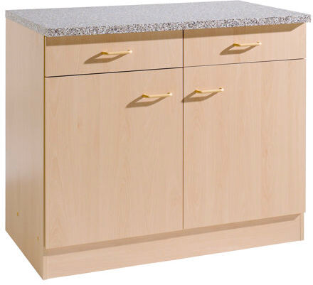 Symple Stuff Evered Basics Matte Base Unit Symple Stuff Colour: Beech, Size: 85cm H x 80cm W x 50cm D  - Size: 85cm H X 40cm -60cm W X 50cm -60cm D Symple Stuff Evered Basics Matte Base Unit Symple Stuff Colour: Beech, Size: 85cm H x 80cm W x 50cm D  - Size: 85cm H X 40cm -60cm W X 50cm -60cm D