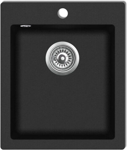 Belfry Kitchen Audra Single Bowl Inset Kitchen Sink Belfry Kitchen Finish: Black  - Size: 78cm H X 200cm W X 60cm D Belfry Kitchen Audra Single Bowl Inset Kitchen Sink Belfry Kitchen Finish: Black  - Size: 78cm H X 200cm W X 60cm D