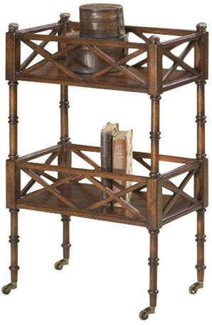 Bay Isle Home Marie Drink Trolley Bay Isle Home Finish: Plantation Cherry  - Size: 67cm H X 52cm W X 34cm D Bay Isle Home Marie Drink Trolley Bay Isle Home Finish: Plantation Cherry  - Size: 67cm H X 52cm W X 34cm D