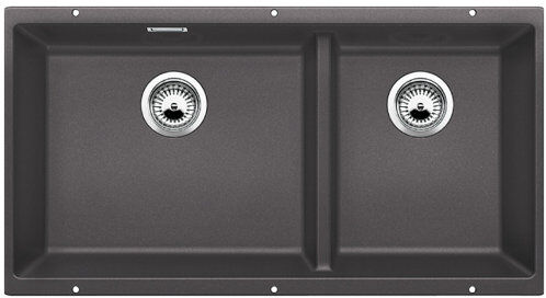 Blanco Subline 1.5 Bowl Undermount Kitchen Sink Blanco  - Size: 33cm H X 50cm W X 18cm D Blanco Subline 1.5 Bowl Undermount Kitchen Sink Blanco  - Size: 33cm H X 50cm W X 18cm D