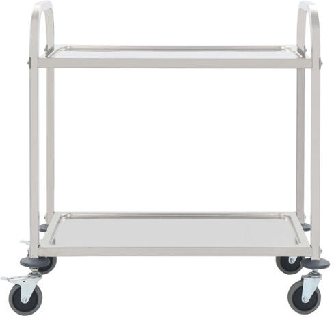 Symple Stuff 2-Tier Serving Cart Symple Stuff Size: 90cm H x 55cm W x 107cm D  - Size: 40cm H X 50cm W X 90cm D Symple Stuff 2-Tier Serving Cart Symple Stuff Size: 90cm H x 55cm W x 107cm D  - Size: 40cm H X 50cm W X 90cm D