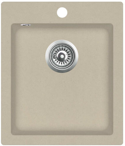 Belfry Kitchen Thane Single Bowl Inset Kitchen Sink Belfry Kitchen  - Size: 37cm W X 43cm D Belfry Kitchen Thane Single Bowl Inset Kitchen Sink Belfry Kitchen  - Size: 37cm W X 43cm D