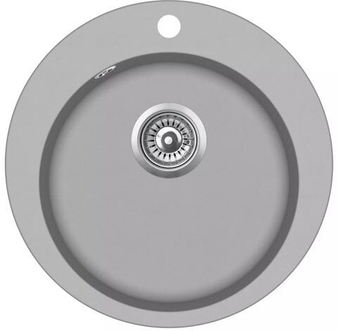 Belfry Kitchen Zadie Single Bowl Inset Kitchen Sink Belfry Kitchen Finish: Grey  - Size: 51cm H X 49cm W X 30cm D Belfry Kitchen Zadie Single Bowl Inset Kitchen Sink Belfry Kitchen Finish: Grey  - Size: 51cm H X 49cm W X 30cm D