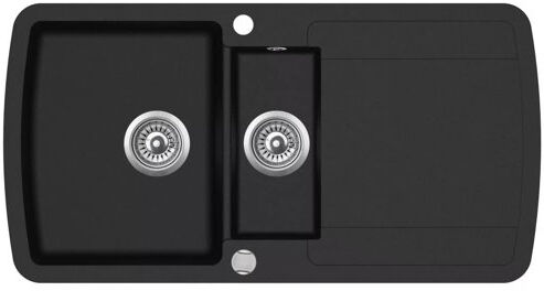 Belfry Kitchen Verena 1.5 Bowl Inset Kitchen Sink Belfry Kitchen  - Size: 120cm H X 100cm W X 180cm D Belfry Kitchen Verena 1.5 Bowl Inset Kitchen Sink Belfry Kitchen  - Size: 120cm H X 100cm W X 180cm D