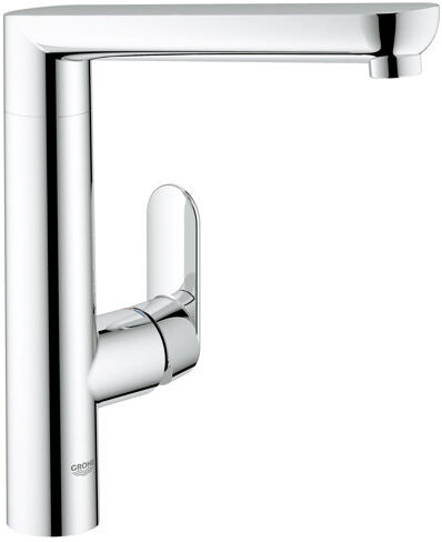 Grohe K7 Single Lever Monobloc Tap Grohe Finish: Chrome  - Size: 25cm H X 11cm W X 10cm D Grohe K7 Single Lever Monobloc Tap Grohe Finish: Chrome  - Size: 25cm H X 11cm W X 10cm D