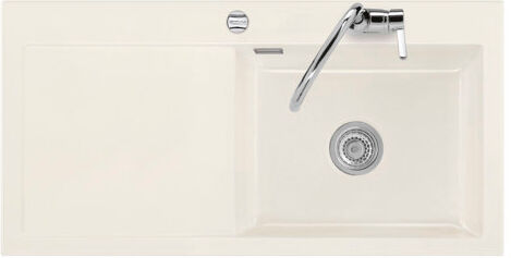 Systemceram Mera 51cm x 20cm Kitchen Sink Systemceram  - Size: Extra Large Systemceram Mera 51cm x 20cm Kitchen Sink Systemceram  - Size: Extra Large
