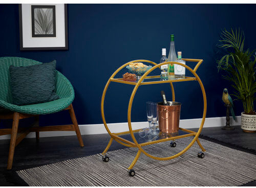 Fairmont Park Dax Serving Cart Fairmont Park  - Size: 1500cm H X 1000cm W Fairmont Park Dax Serving Cart Fairmont Park  - Size: 1500cm H X 1000cm W