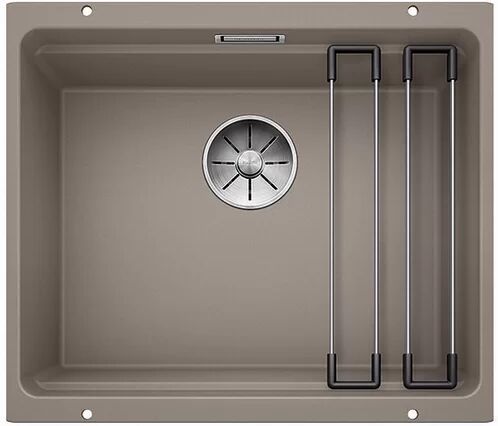 Blanco Etagon Single Bowl Undermount Kitchen Sink Blanco Finish: Tartufo  - Size: 6cm H X 50cm W X 40cm D Blanco Etagon Single Bowl Undermount Kitchen Sink Blanco Finish: Tartufo  - Size: 6cm H X 50cm W X 40cm D