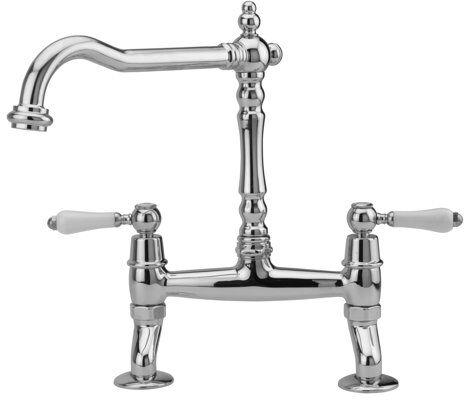 Tre Mercati Double Handle Bridge Sink Mixer Tre Mercati  - Size: Tre Mercati Double Handle Bridge Sink Mixer Tre Mercati  - Size: