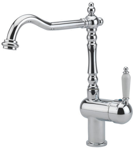 Tre Mercati Single Lever Monobloc Tap Tre Mercati Finish: Chrome  - Size: Rectangle 160 x 230cm Tre Mercati Single Lever Monobloc Tap Tre Mercati Finish: Chrome  - Size: Rectangle 160 x 230cm