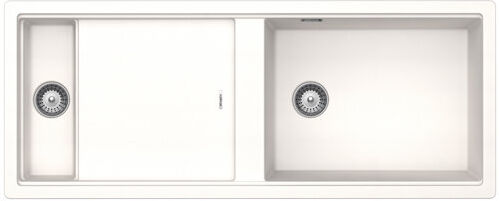 Schock Prepstation Single Bowl Inset Kitchen Sink Schock Finish: White  - Size: 29cm H X 40cm W X 45cm D Schock Prepstation Single Bowl Inset Kitchen Sink Schock Finish: White  - Size: 29cm H X 40cm W X 45cm D