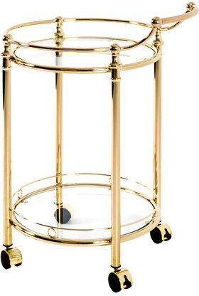 Canora Grey Lostwithiel Serving Cart Canora Grey  - Size: 96 cm H x 152 cm W Canora Grey Lostwithiel Serving Cart Canora Grey  - Size: 96 cm H x 152 cm W