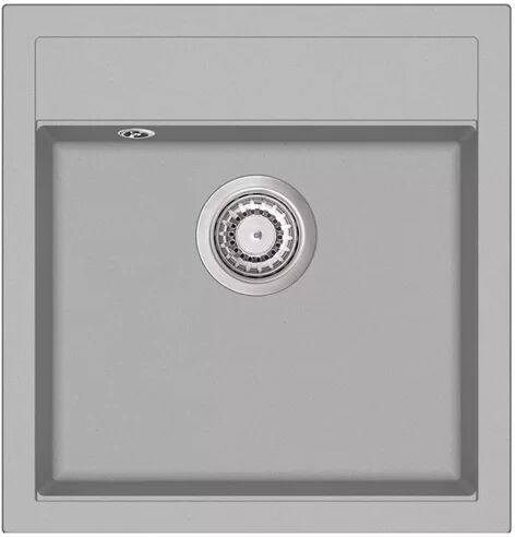 Belfry Kitchen Emeline Single Bowl Inset Kitchen Sink Belfry Kitchen Finish: Grey  - Size: 175cm H X 29cm W X 175cm D Belfry Kitchen Emeline Single Bowl Inset Kitchen Sink Belfry Kitchen Finish: Grey  - Size: 175cm H X 29cm W X 175cm D