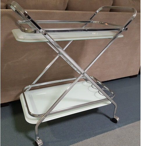 Ebern Designs Jeniffer Serving Cart Ebern Designs  - Size: 350cm H X 270cm W Ebern Designs Jeniffer Serving Cart Ebern Designs  - Size: 350cm H X 270cm W