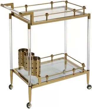 Canora Grey Fresno Serving Cart Canora Grey  - Size: 90cm H X 120cm W X 40cm D Canora Grey Fresno Serving Cart Canora Grey  - Size: 90cm H X 120cm W X 40cm D