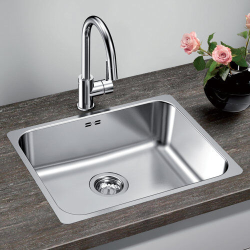 Blanco Supra Single Bowl Inset Kitchen Sink Blanco  - Size: 27cm H X 10cm W X 23cm D Blanco Supra Single Bowl Inset Kitchen Sink Blanco  - Size: 27cm H X 10cm W X 23cm D