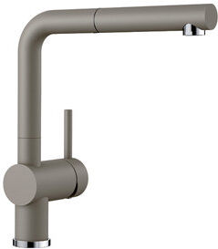 Blanco Linus Single Lever Monobloc Tap Blanco Finish: Tartufo Blanco Linus Single Lever Monobloc Tap Blanco Finish: Tartufo