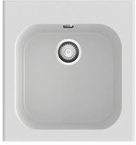 Belfry Kitchen Acosta Single Bowl Inset Kitchen Sink Belfry Kitchen Finish: White Belfry Kitchen Acosta Single Bowl Inset Kitchen Sink Belfry Kitchen Finish: White