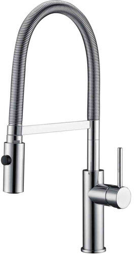 Belfry Kitchen Sprint Brass Kitchen Sink Taps with Pull Down Touchless Single Lever Monobloc Tap Belfry Kitchen  - Size: Belfry Kitchen Sprint Brass Kitchen Sink Taps with Pull Down Touchless Single Lever Monobloc Tap Belfry Kitchen  - Size: