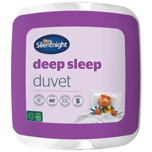 Silentnight Deep Sleep 15 Tog Winter Extra Warm Cosy Duvet white 220.0 H x 230.0 W x 2.0 D cm