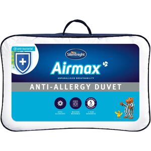 Silentnight Airmax Anti Allergy Duvet - 13.5 Tog white 200.0 H x 200.0 W x 2.0 D cm