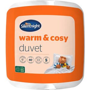 Silentnight Warm and Cosy 15 Tog Winter Extra Warm Duvet white 220.0 H x 260.0 W x 2.0 D cm