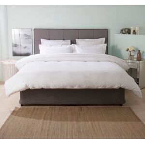 Belledorm Ultralux 1000 Thread Cotton 56/44 Polycotton 1000 TC Duvet Cover White Double