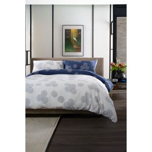 The Lyndon Company Hyogo Luxurious Japanese Inspired Print 100% Cotto Cotton Duvet Cover Set Set Super King Duvet Cover + 2 Standard Pillowcases