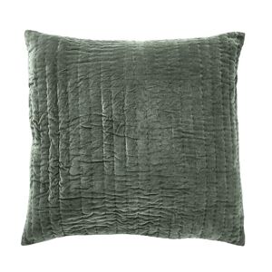 Bedeck of Belfast Alder Pillow Sham 65X65cm green/white 65.0 H x 65.0 W cm