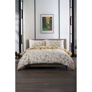 The Lyndon Company Tanchozuru Nature-Inspired Double Gauze 100% Cotto Cotton Duvet Cover Set Set Super King Duvet Cover + 2 Standard Pillowcases