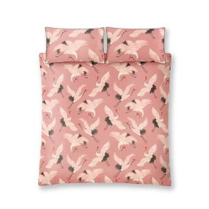 Paloma Home Oriental Birds Blossom Bed Set pink Kingsize - 2 Standard Pillowcases