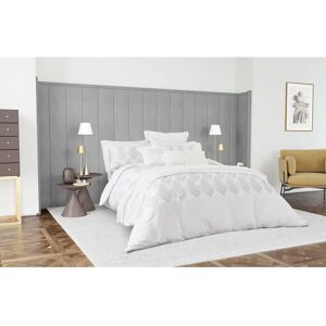 Nalu Nicole Scherzinger Dalisay 200TC 100% Cotton Sateen Duvet Cover Set white Single Duvet Cover + 1 Standard Pillowcase