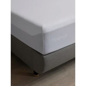 Tempur® Home By TEMPUR Cooling TENCEL Mattress Protector And Fitted Sheet. White. 200.0 H x 90.0 W x 31.0 D cm