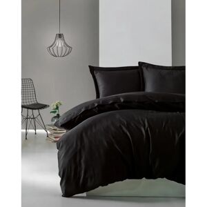 17 Stories Hunni Duvet Cover Set black 240 x 220 cm -2 Pillowcase (50 x 80 cm)