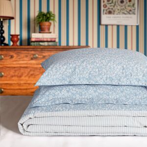 JOULES Fruity Ditsy Cotton Duvet Cover Set Blue Single Duvet Cover + 1 Pillowcase JOULES Fruity Ditsy Cotton Duvet Cover Set Blue Single Duvet Cover + 1 Pillowcase