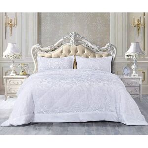 Mercer41 Whitt Tedy Flece Bedspread White 255 x 275cm Bedspread + 2 Pillow Shams Mercer41 Whitt Tedy Flece Bedspread White 255 x 275cm Bedspread + 2 Pillow Shams