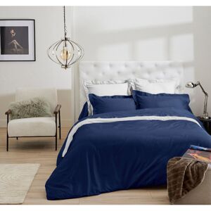 17 Stories Hazelann 100% Cotton 120 TC Reversible Duvet Cover Navy Blue 220 x 240cm Duvet Cover 17 Stories Hazelann 100% Cotton 120 TC Reversible Duvet Cover Navy Blue 220 x 240cm Duvet Cover