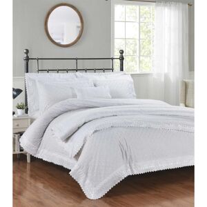World Menagerie Sylvie Cotton Blend Bedspread White World Menagerie Sylvie Cotton Blend Bedspread White