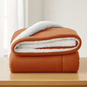 Aspire Homeware Deluxe Hotel Collection Ultra-Soft Sherpa Fleece Throw Blanket for Plush & Cozy Comfort Rust Super King (230cm W x 270cm L) Aspire Homeware Deluxe Hotel Collection Ultra-Soft Sherpa Fleece Throw Blanket for Plush & Cozy Comfort Rust Super King (230cm W x 270cm L)