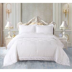 Mercer41 Chelsea Tufted Crushed Velvet Bedspread Set – Luxurious Soft Quilted Bedding with Matching Pillow Shams, Elegant Velvet Comforter Coverlet Set White 260 x 270 cm Bedspread - 2 Pillow Shams Mercer41 Chelsea Tufted Crushed Velvet Bedspread Set – Luxurious Soft Quilted Bedding with Matching Pillow Shams, Elegant Velvet Comforter Coverlet Set White 260 x 270 cm Bedspread - 2 Pillow Shams