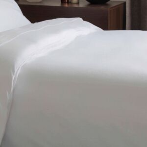 Belledorm Plain Dye Brushed Cotton Flannelette Duvet Cover White Super King Duvet Cover Belledorm Plain Dye Brushed Cotton Flannelette Duvet Cover White Super King Duvet Cover
