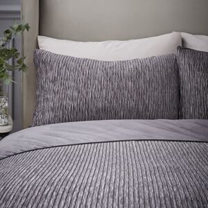 Catherine Lansfield Allure Sparkle Duvet Cover Set Grey Super King Duvet Cover Set+2 Standard Pillowcases Catherine Lansfield Allure Sparkle Duvet Cover Set Grey Super King Duvet Cover Set+2 Standard Pillowcases